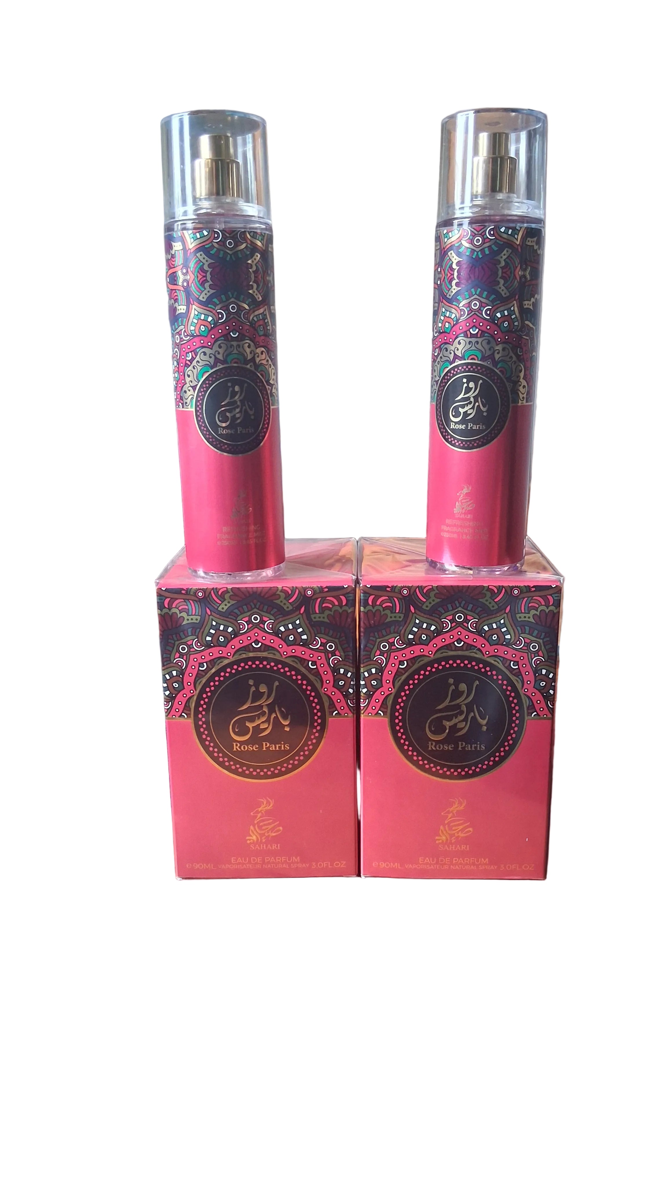 SAHaRI perfumes para hombre y mujer paquete piesas