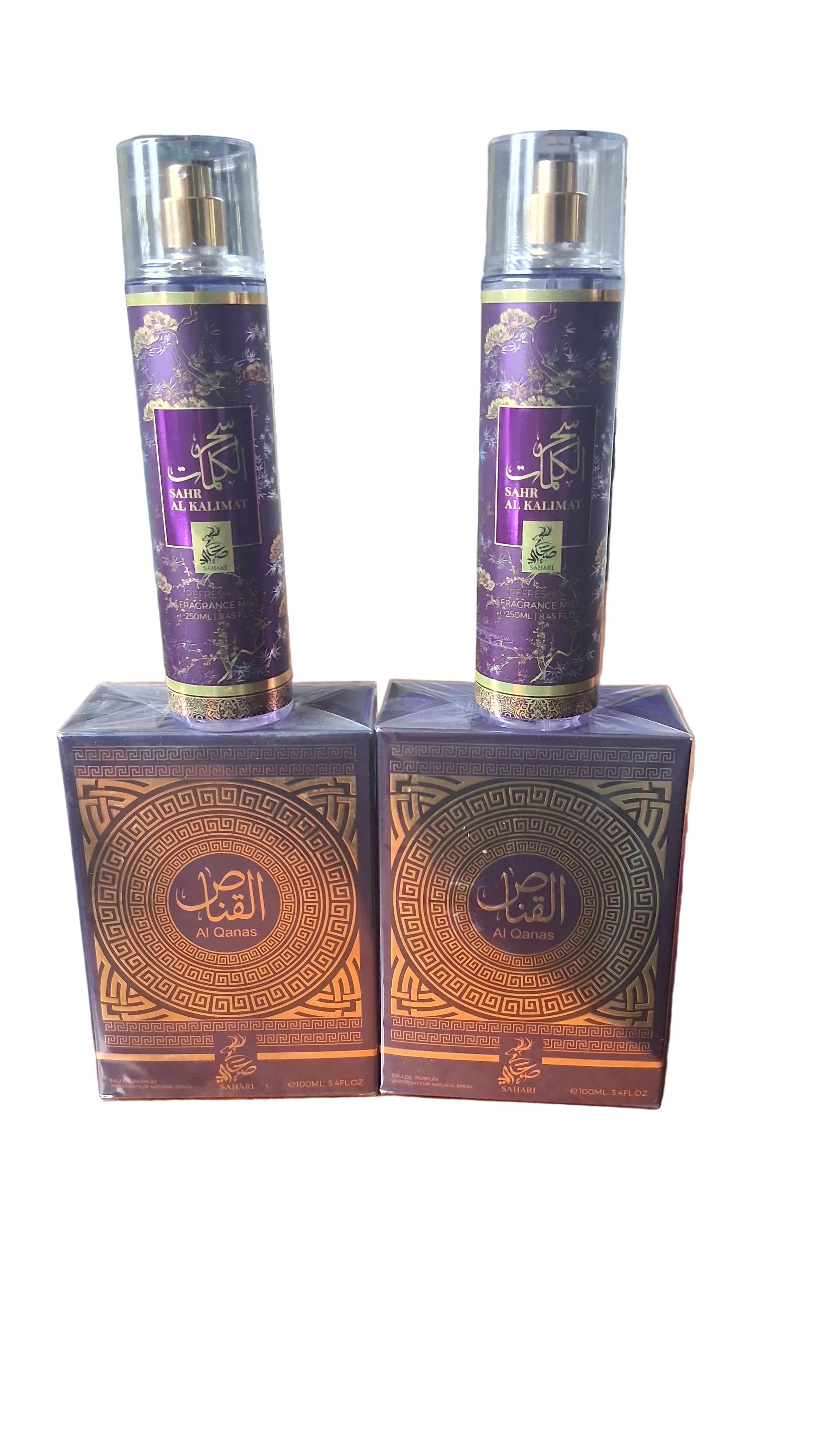 SAHaRI perfumes para hombre y mujer paquete piesas